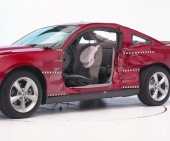 2010 Ford Mustang IIHS Side Impact Crash Test Picture